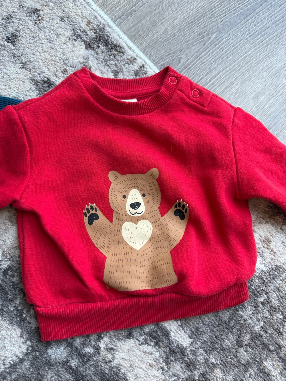 Two Tucker + Tate sweatshirts size 6m - Picture 3 of 5
